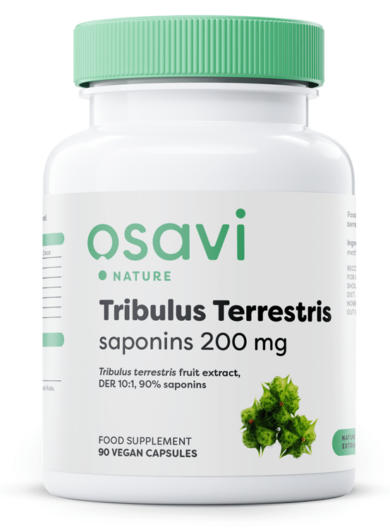 Osavi Health and Wellbeing Tribulus Terrestris, Saponins 200mg - 90 vegan caps
