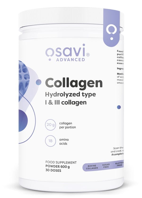 Osavi Joint Support Collagen Peptides - Hydrolyzed Type 1 & 3 - 600 grams