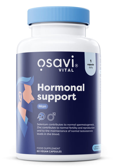Osavi Natural Testosterone Support Hormonal Support Man - 60 vegan caps