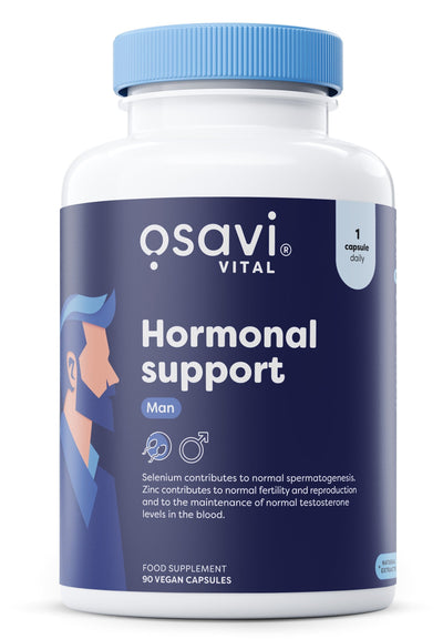 Osavi Natural Testosterone Support Hormonal Support Man - 90 vegan caps