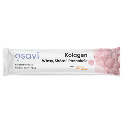 Osavi Nootropics & Supplements Kolagen (Włosy, Skóra i Paznokcie), Naturalny - 2.5g (1 serving)