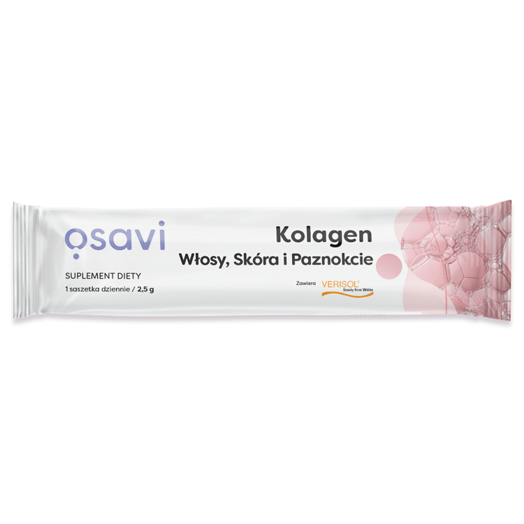 Osavi Nootropics & Supplements Kolagen (Włosy, Skóra i Paznokcie), Naturalny - 2.5g (1 serving)