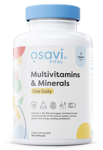 Osavi Nootropics & Supplements Multivitamins & Minerals One Daily - 120 caps