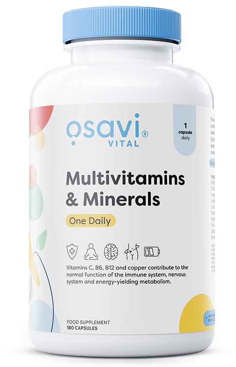 Osavi Nootropics & Supplements Multivitamins & Minerals One Daily - 180 caps