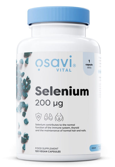 Osavi Nootropics & Supplements Selenium, 200mcg - 120 vegan caps