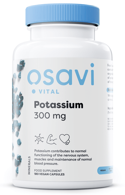 Osavi Potassium, 300mg - 180 vegan caps