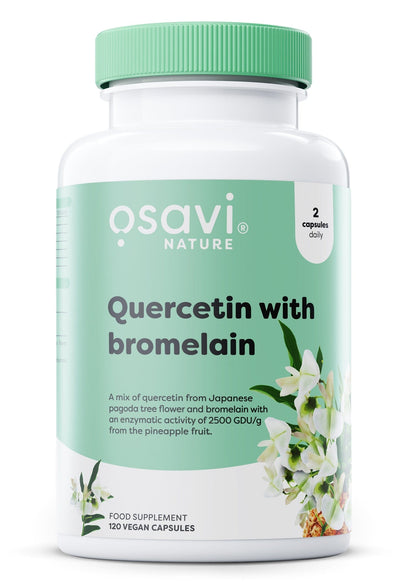 Osavi Quercetin with Bromelain - 120 vegan caps