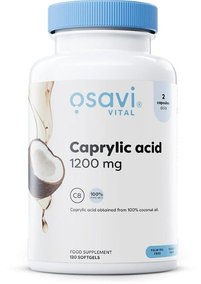 Osavi Slimming and Weight Management Caprylic Acid, 1200mg - 120 softgels