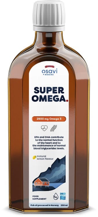 Osavi Super Omega, 2900mg Omega 3 (Lemon) - 250 ml.