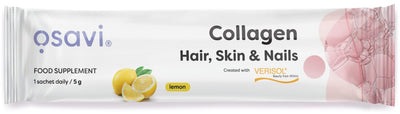 Osavi Supplements Collagen Peptides (Hair, Skin & Nails), Lemon - 5 grams (1 serving)