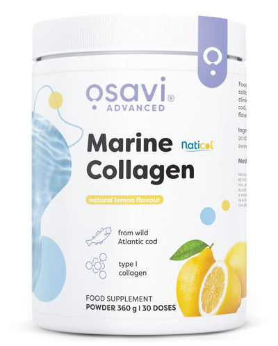Osavi Supplements Marine Collagen Wild Cod, Lemon - 360 grams