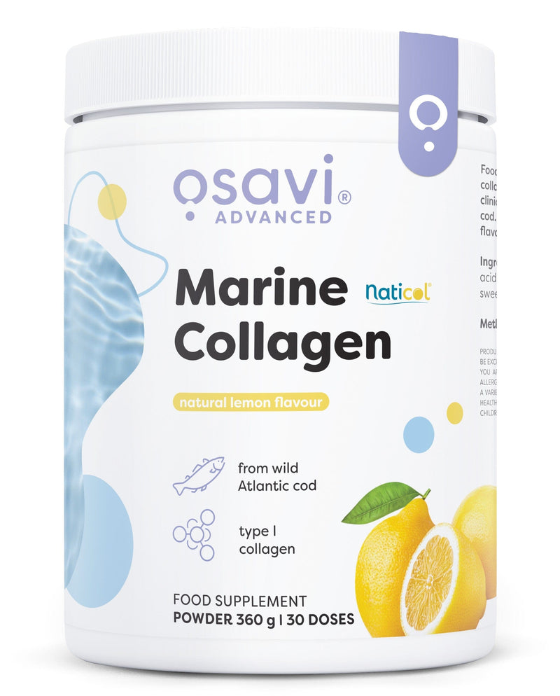 Osavi Supplements Marine Collagen Wild Cod, Lemon - 360 grams