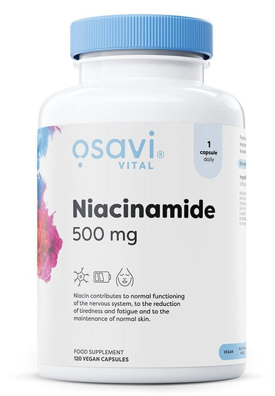 Osavi Supplements Niacinamide, 500mg - 120 vegan caps