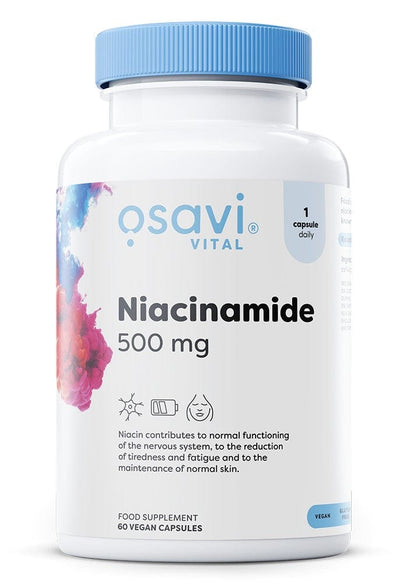 Osavi Supplements Niacinamide, 500mg - 60 vegan caps
