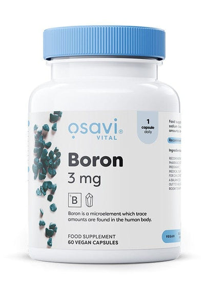 Osavi Vitamins & Minerals Boron, 3mg - 60 vegan caps