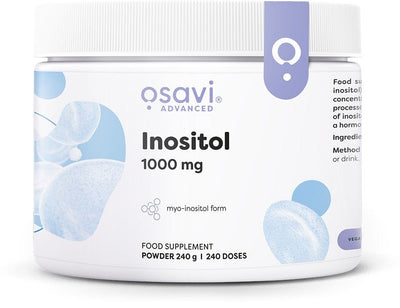 Osavi Vitamins & Minerals Inositol Powder, 1000mg - 240 grams