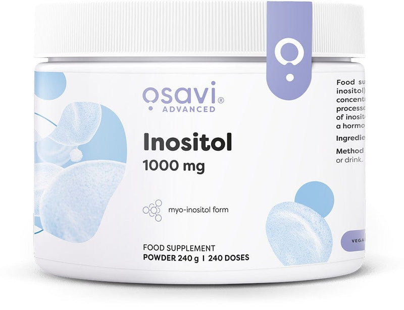 Osavi Vitamins & Minerals Inositol Powder, 1000mg - 240 grams