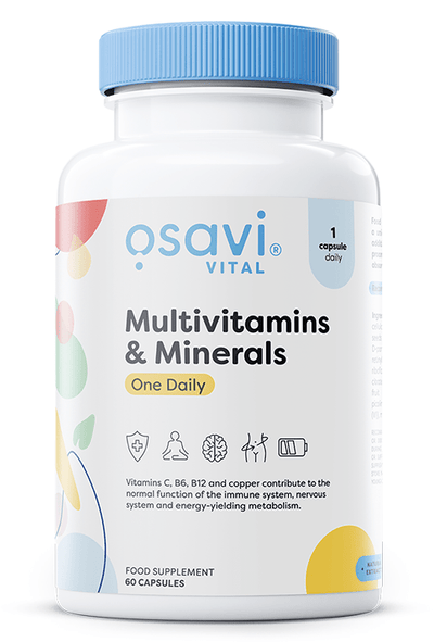 Osavi Vitamins & Minerals Multivitamins & Minerals One Daily - 60 caps