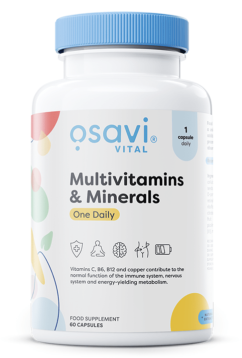 Osavi Vitamins & Minerals Multivitamins & Minerals One Daily - 60 caps