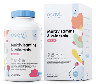 Osavi Vitamins & Minerals Multivitamins & Minerals Woman - 180 vegan caps