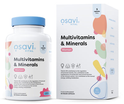 Osavi Vitamins & Minerals Multivitamins & Minerals Woman - 90 vegan caps