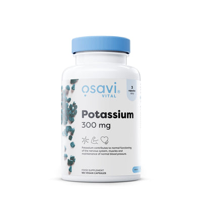 Osavi Vitamins & Minerals Potassium, 300mg - 180 vegan caps