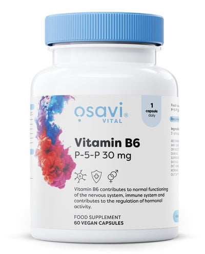 Osavi Vitamins & Minerals Vitamin B6 - P-5-P, 30mg - 60 vegan caps