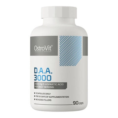 OstroVit Amino Acids and BCAAs D.A.A 3000 - 90 caps