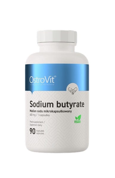 OstroVit Health and Wellbeing Sodium Butyrate, 600mg - 90 caps