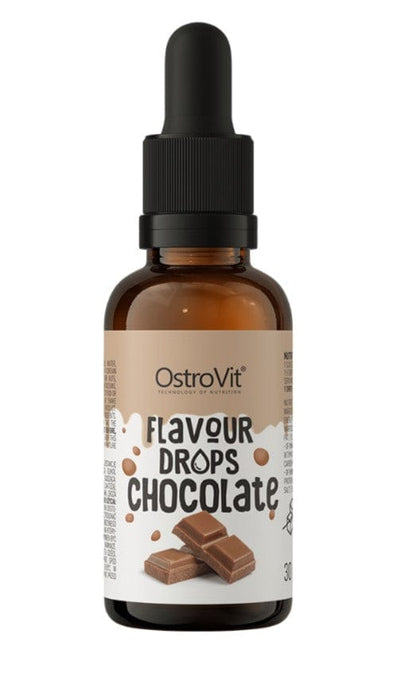 OstroVit Health Foods Flavour Drops, Chocolate - 30ml.