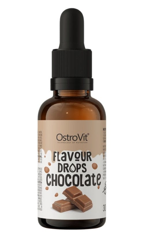 OstroVit Health Foods Flavour Drops, Chocolate - 30ml.