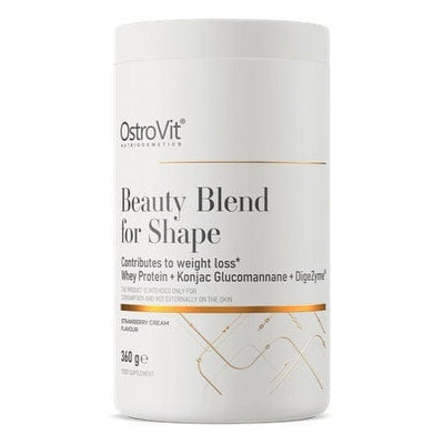 OstroVit Protein Beauty Blend for Shape, Strawberry Cream - 360 grams