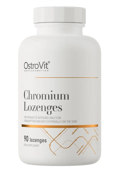 OstroVit Vitamins & Minerals Chromium Lozenges, Multifruit - 90 tablets