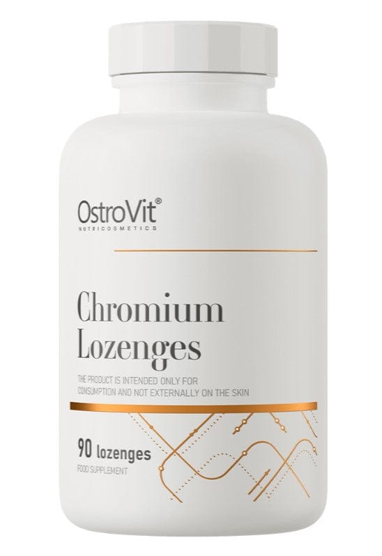 OstroVit Vitamins & Minerals Chromium Lozenges, Multifruit - 90 tablets