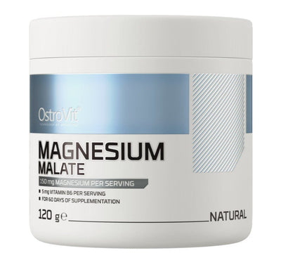 OstroVit Vitamins & Minerals Magnesium Malate, Natural - 120 grams