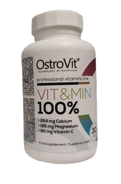 OstroVit Vitamins & Minerals Vit&Min 100% - 30 tablets