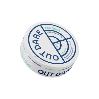 OUTDARE Smoking Products 6mg OUTDARE Rad Mint Nicotine Pouch - 20 Pouches