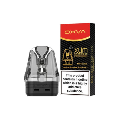 OXVA Vaping Products OXVA Xlim SS Replacement Pods (0.6Ohm, 0.8Ohm, 1.2Ohm)