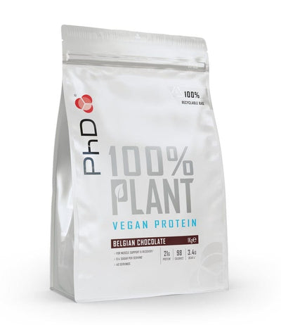 PhD 100% Plant, Belgian Chocolate - 1000g