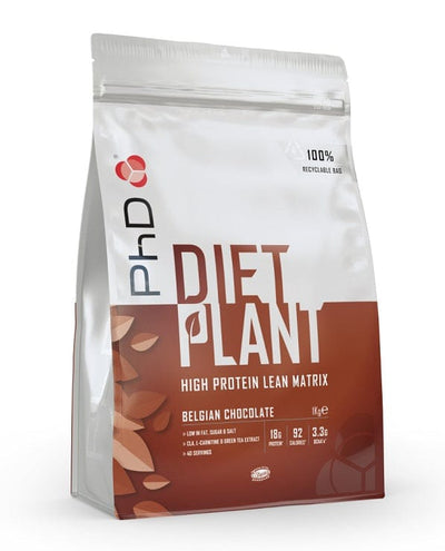 PhD Diet Plant, Belgian Chocolate - 1000g