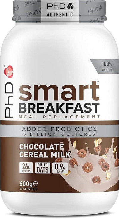 PhD Smart Breakfast, Chocolate Cereal Milk - 600g
