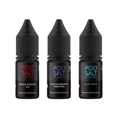Pod Salt Vaping Products 11mg Pod Salt Core 10ml Nic Salts (50VG/50PG)