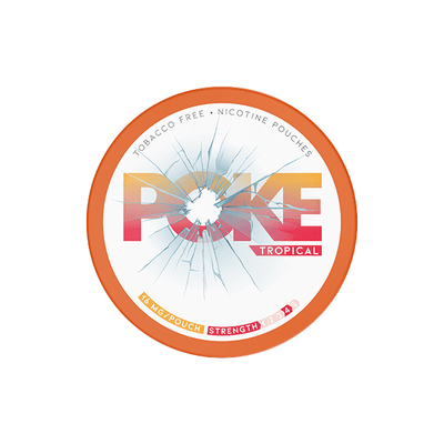 Poke Smoking Products 16mg Poke Tropical Nicotine Pouches - 20 Pouches
