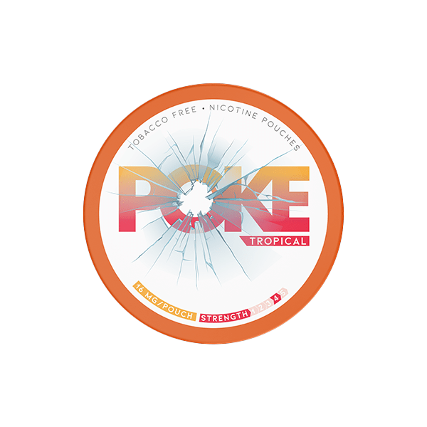 Poke Smoking Products 16mg Poke Tropical Nicotine Pouches - 20 Pouches