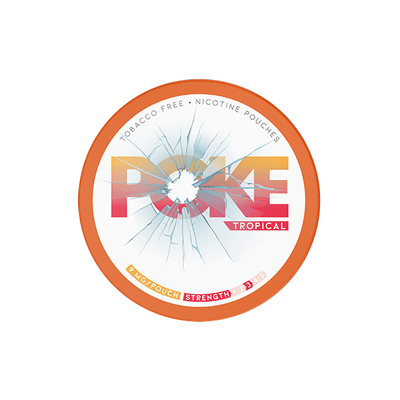 Poke Smoking Products 9mg Poke Tropical Nicotine Pouches - 20 Pouches