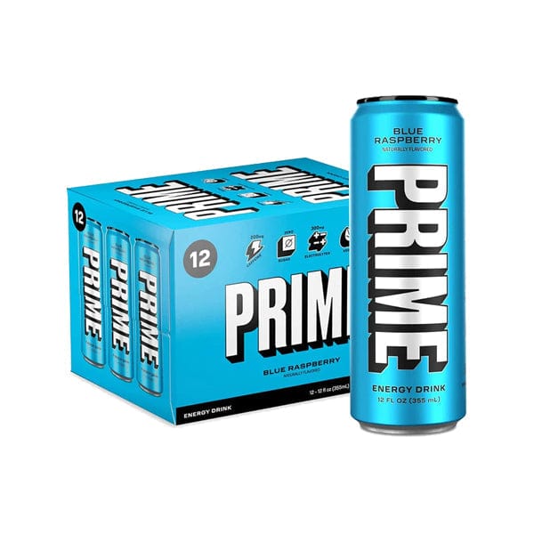 Prime A1 PRIME Energy USA Blue Raspberry Drink Can 355ml
