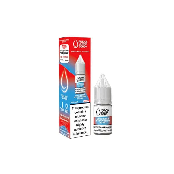 Pukka Juice Vaping Products 20mg Pukka Juice 5000+ 10ml Nic Salt (50VG/50PG)