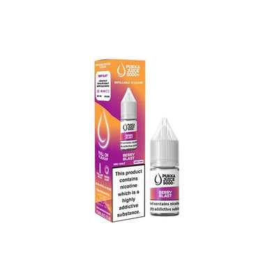 Pukka Juice Vaping Products Berry Blast 20mg Pukka Juice 5000+ 10ml Nic Salt (50VG/50PG)