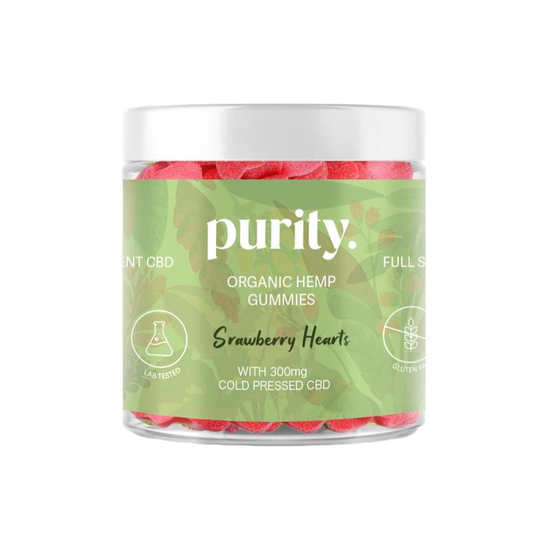 Purity CBD Products Purity 300mg Full-Spectrum CBD Vegan Gummies 150g