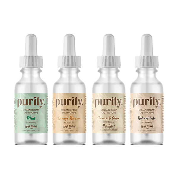 Purity CBD Products Purity 600mg Full-Spectrum High Potency CBD Olive Oil 30ml